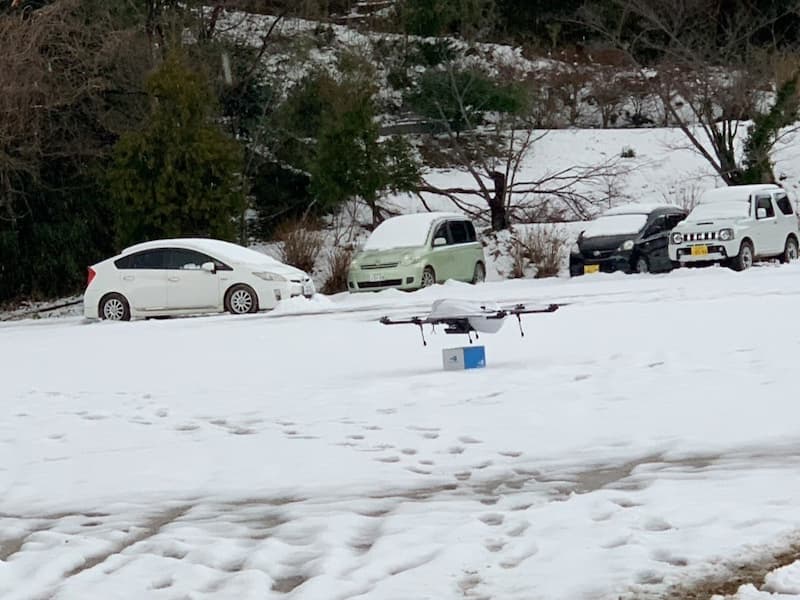 18_3 輪島市ドローン着陸荷物切り離し